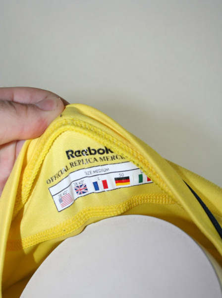 Reebok Bolton Wanderes Trikot Größe M Vintage
