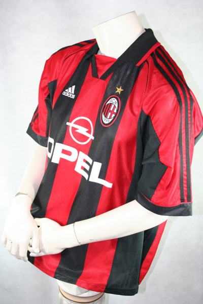 Adidas AC Mailand Trikot 20 Oliver Bierhoff 1998/99 Opel Torschützenkönig Herren XL