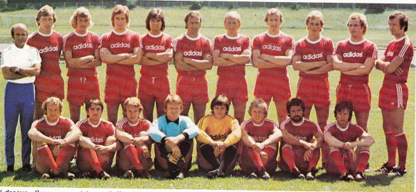 Adidas FC Bayern München Trikot 1976/78 Neu Heim Rot Herren S oder M