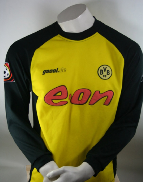 Goool Borussia Dortmund Trikot 22 Amoroso 2001/02 BVB Matchworn Herren XL