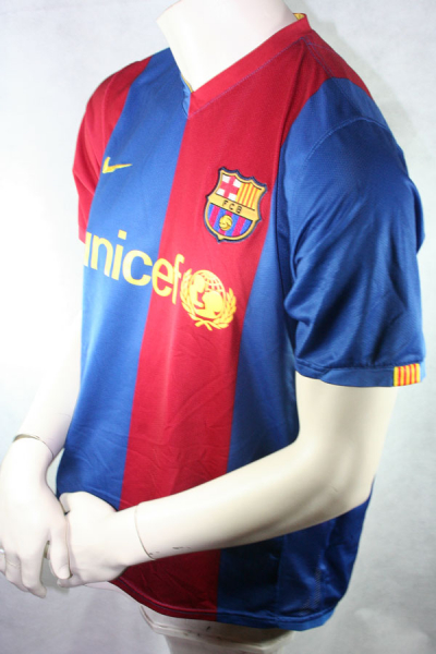 Nike FC Barcelona Trikot 20 Deco 2006/07 Heim Unicef Herren M