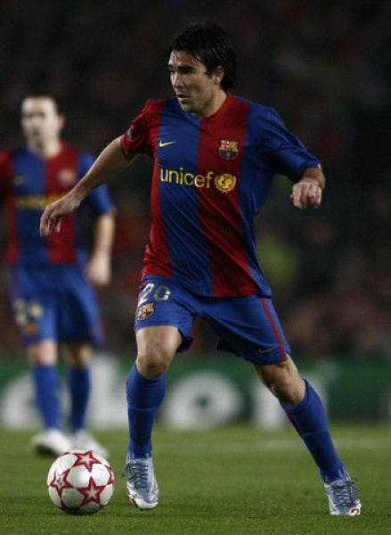 Nike FC Barcelona Trikot 20 Deco 2006/07 Heim Unicef Herren M