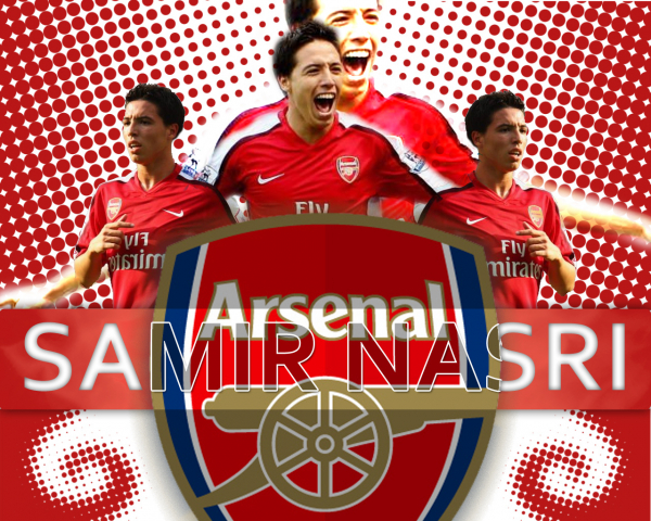 Nike Arsenal London Trikot 8 Samir Nasri 2008-10 Fly Emirates Herren XL