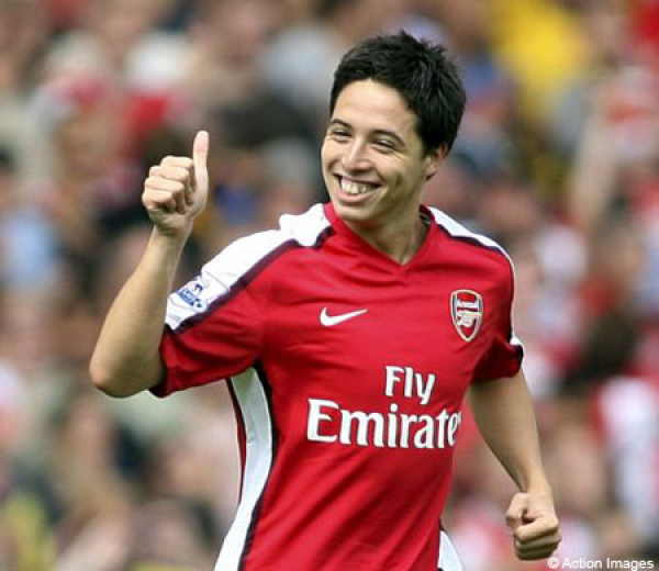 Nike Arsenal London Trikot 8 Samir Nasri 2008-10 Fly Emirates Herren XL