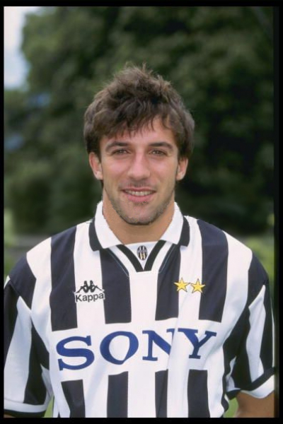 Kappa Juventus Turin Trikot 10 Del Piero 1995/96 Sony Herren S oder XL
