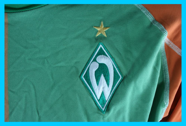 Kappa SV Werder Bremen Trikot 2004/2005 Papagei 3 Liga Match worn Herren XXL