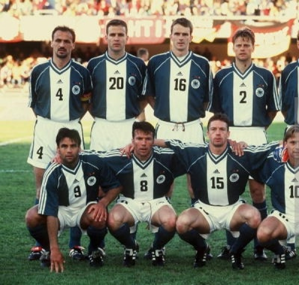 Adidas Deutschland Trikot 3 jörg Heinrich WM 1998 Away DFB Neu Herren XL