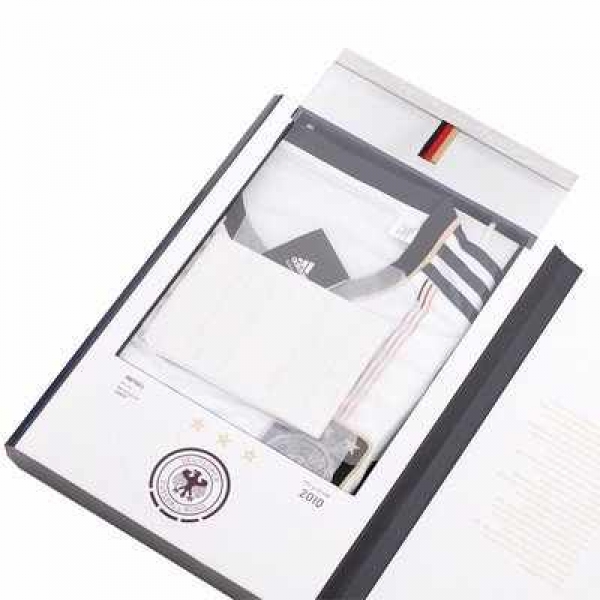 Adidas Alemania camiseta 2010 Techfit dfb Performance box blanco senor M
