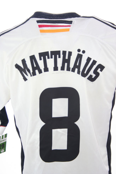 Adidas Alemania Camiseta 8 Lothar Matthäus copa del mundo 98 1998 senor XL