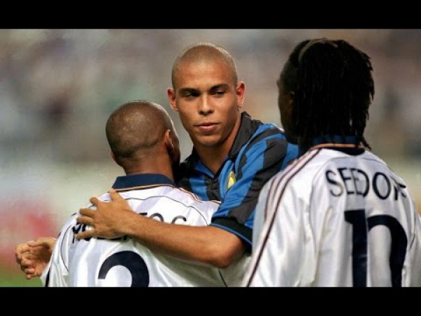 Adidas Real Madrid Trikot 7 Raul 9 Suker 10 Seedorf 4 Hierro 1998-00 Teka Weiß CL Herren M oder L