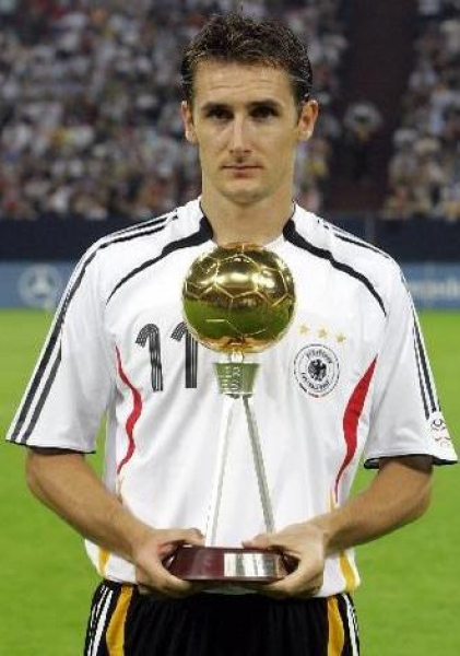 Adidas Deutschland Trikot 11 Miroslav klose WM 2006 Away rot DfB Herren S-M/M/L/XL