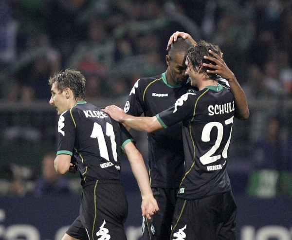 Kappa SV Werder Bremen Trikot 4 Naldo 2006/07 Event Schwarz We-Win Herren S-M 176cm