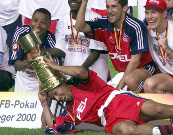Adidas FC Bayern München Trikot 9 Giovane Elber 2000/01 Opel Herren S