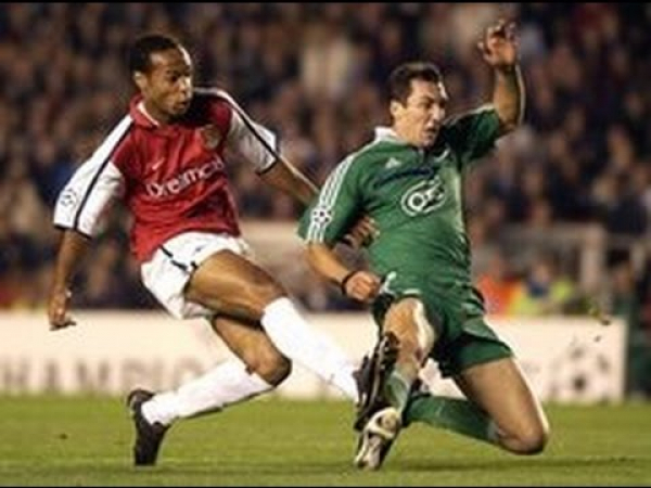 Nike Arsenal Trikot 14 Thierry Henry 2000-02 Sega Dreamcast heim Herren XXL/2XL