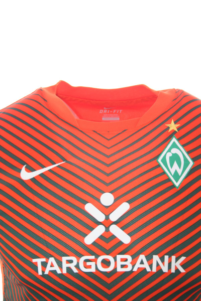 Nike SV Werder Bremen Trikot 2 Thomas Schaaf 2011/12 Away SVW Orange Herren S-M 164cm-176cm