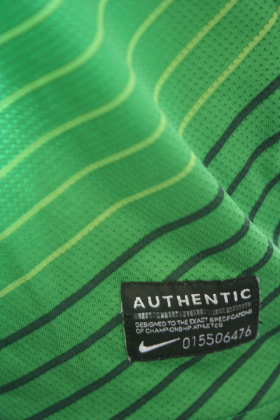 Nike SV Werder Bremen camiseta 7 Marko Arnautovic 2011/12 verde home men's 164cm-176cm