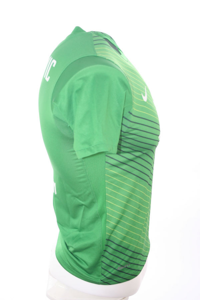 Nike SV Werder Bremen camiseta 7 Marko Arnautovic 2011/12 verde home men's 164cm-176cm