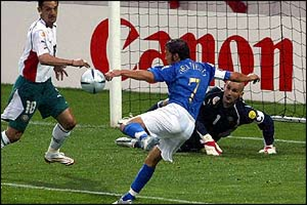 Puma Italien Trikot 7 Alessandro Del Piero Euro 2004 away weiß Herren XL