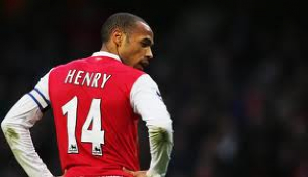 Nike FC Arsenal Trikot 14 Thierry Henry 2003/04 Ungeschlagen CL Heim Herren L/XL/XXL