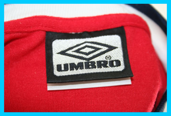 Umbro Noruega camiseta Euro 2000 rojo senor S/M/L/XL/XXL/2XL