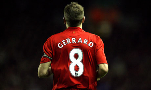 Adidas FC Liverpool Trikot 8 Steven Gerrard 2006-08 Carlsberg Heim Herren M