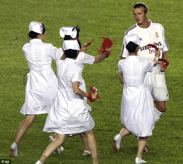 Adidas Real Madrid Trikot 23 David Beckham China 2003/04 Heim Herren XL (B-Ware)