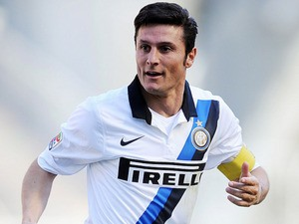 Nike Inter Mailand Trikot 4 Javier Zanetti 2011/12 Weiß Away Neu Herren XL