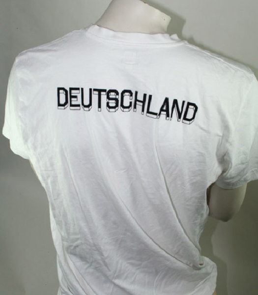 Adidas Deutschland T-Shirt Trikot 1990 weiß Originals DFB Herren M oder L