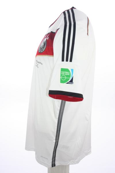 Adidas Deutschland Trikot 10 Lukas Podolski WM 2014 DFB NEU heim weiß Herren XL