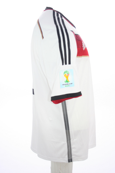 Adidas Deutschland Trikot 10 Lukas Podolski WM 2014 DFB NEU heim weiß Herren XL
