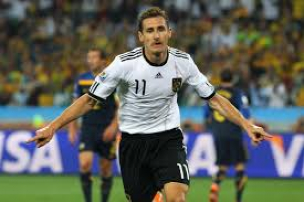 Adidas Germany Jersey 11 Miroslav klose 2010 Home DfB white men's XL & 176cm
