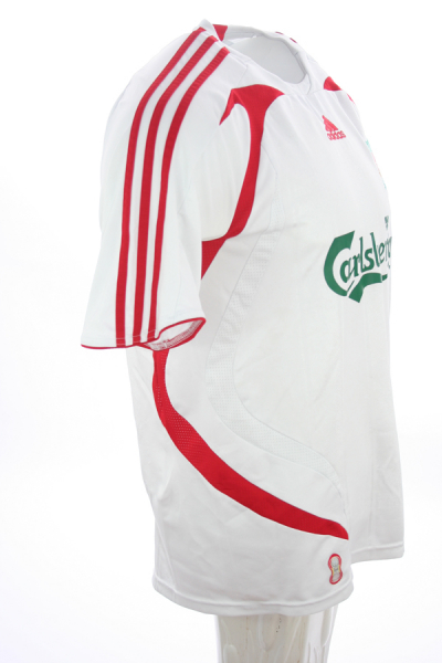 Adidas FC Liverpool camiseta 8 Steven Gerrard 200708 blanco senor M