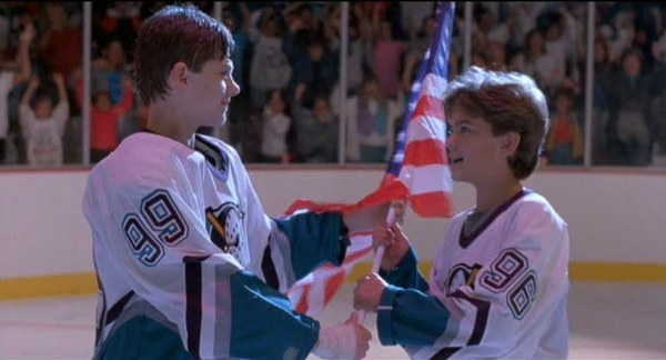 Anaheim Mighty Ducks Trikot 99 Adam Banks NHL Film Movie Weiß Neu S/M/L/XL/XXL/3XL