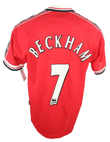 Umbro Manchester United Trikot 7 David Beckham 1998/99 Sharp Herren M oder XL (B-Ware)
