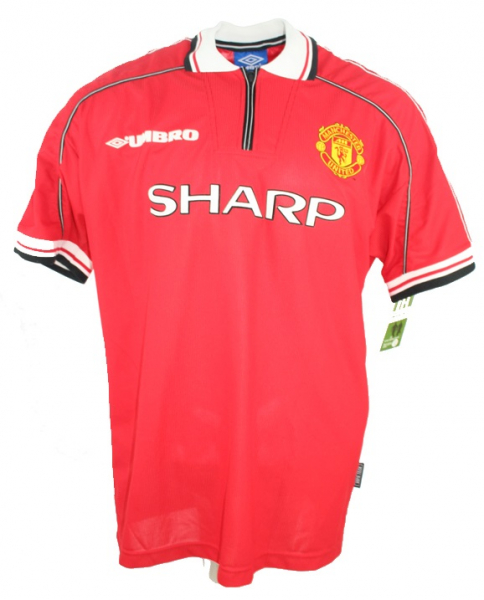 Umbro Manchester United Trikot 7 David Beckham 1998/99 Sharp Herren M oder XL (B-Ware)