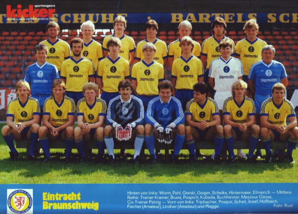 Adidas Eintracht Braunschweig Trikot 1981 Jägermeister Blau Away Herren M (6)