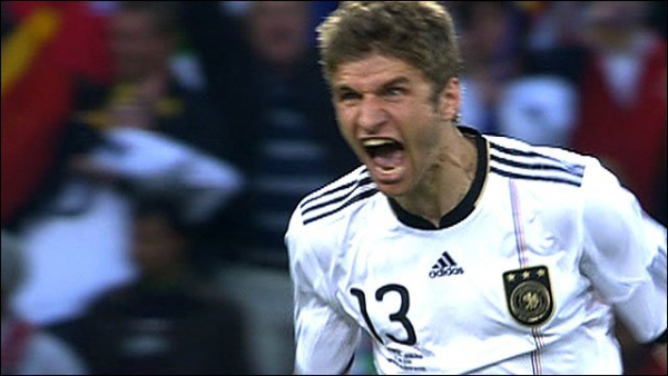 Adidas Deutschland Trikot 13 Thomas Müller WM 2010 DFB Patches Heim Herren L/XL/XXL(2XL)