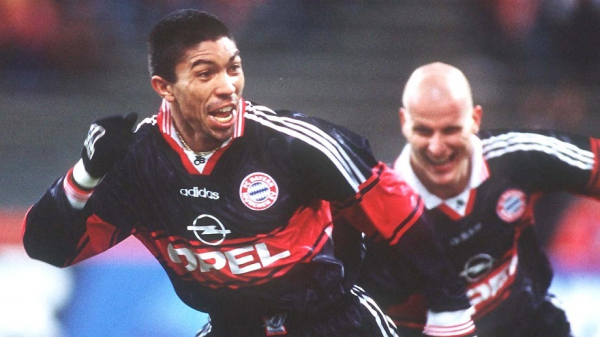 Adidas FC Bayern Munich jersey 9 Giovane Élber 1997/98 Opel men size S, M, L or XL