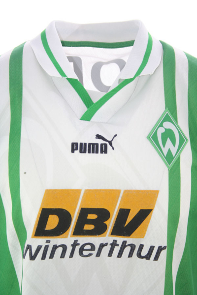 Puma SV Werder Bremen Trikot 15 Thomas Wolter 1996/97 DBV Herren S