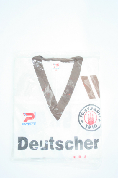 Patrick FC St. Pauli Trikot 10 Peter Knäbel 1992/93 Deutscher Ring Neu Heim Herren XL oder XXL/2XL