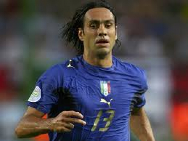 Puma Italien Trikot 13 Alessandro Nesta WM 2006 Weltmeister Heim blau Herren L