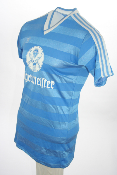 Adidas Eintracht Braunschweig Trikot 1980 Jägermeister Away Hellblau Herren M (5/6)