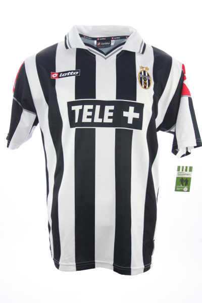 Lotto Juventus Turin Trikot 9 Filippo Inzaghi 2000/01 Tele plus Heim Herren L