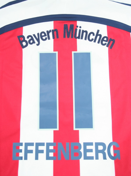 Adidas FC Bayern Múnich camiseta 11 Stefan Effenberg 2000-2002 away senor 176cm o XL
