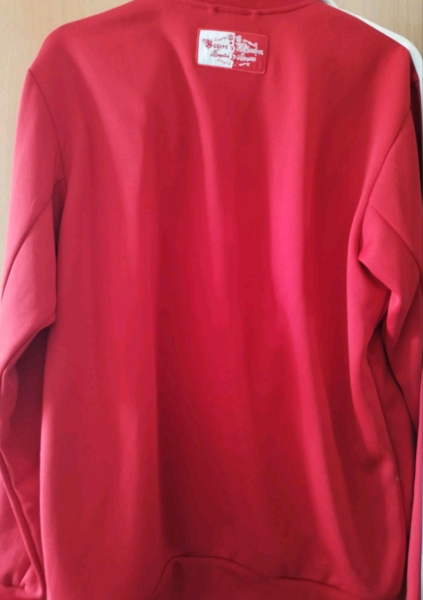 Adidas FC Bayern München jacke 1972 1973 1974 Trainingsjacke rot weiß retro Beckenbauer Herren XL