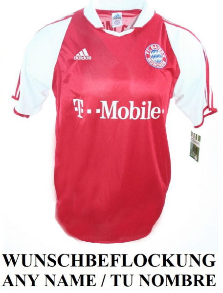Adidas FC Bayern Múnich camiseta 2003/04 T-Mobile senor M (segunda calidad)