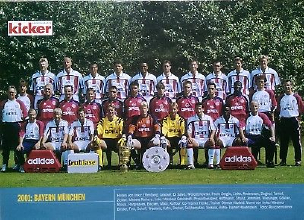 Adidas FC Bayern München Trikot 2000/01 CL Sieg Away Opel Weiß Rot NEU Herren XL