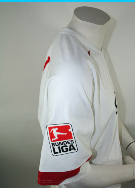 Nike Rot Weiss Essen Trikot 18 Peter Foldgast 2004/05 weiß Steag Herren XXL/2XL