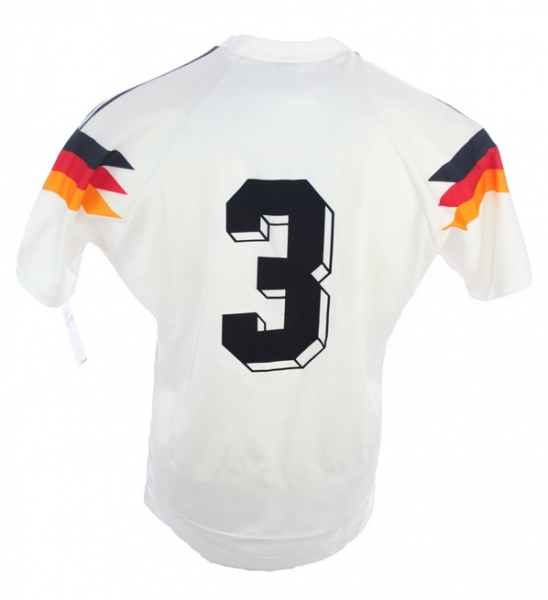 Adidas Deutschland Trikot 3 Andreas Brehme WM 1990 Weltmeister 90 DfB Herren S, M oder L