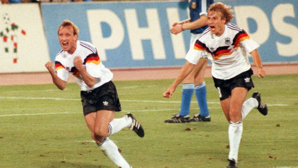 Adidas Deutschland Trikot 3 Andreas Brehme WM 1990 Weltmeister 90 DfB Herren S, M oder L